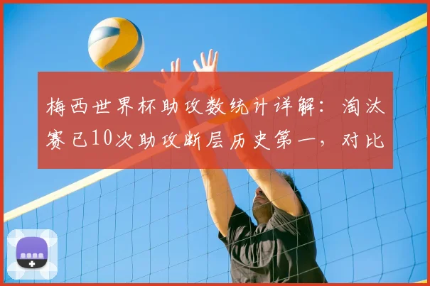 梅西世界杯助攻数统计详解：淘汰赛已10次助攻断层历史第一，对比C罗数据及2026前景展望